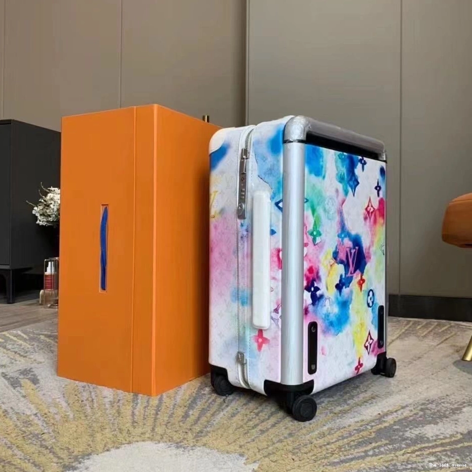 CABIN HORIZON 55 PATCHES TRAVEL CUSTOM SUITCASE 37L 0817